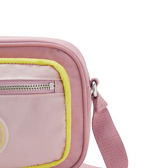 Kipling Enise Crossbody Taske Lyserød Gul | DK 1110YX